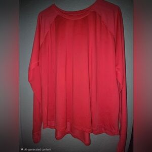 TEK GEAR Vibrant Pink Long Sleeve Top